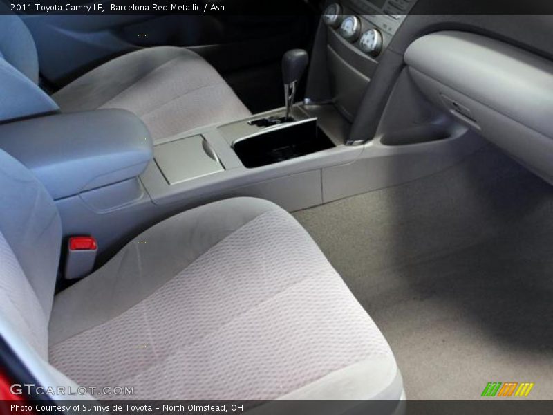 Barcelona Red Metallic / Ash 2011 Toyota Camry LE