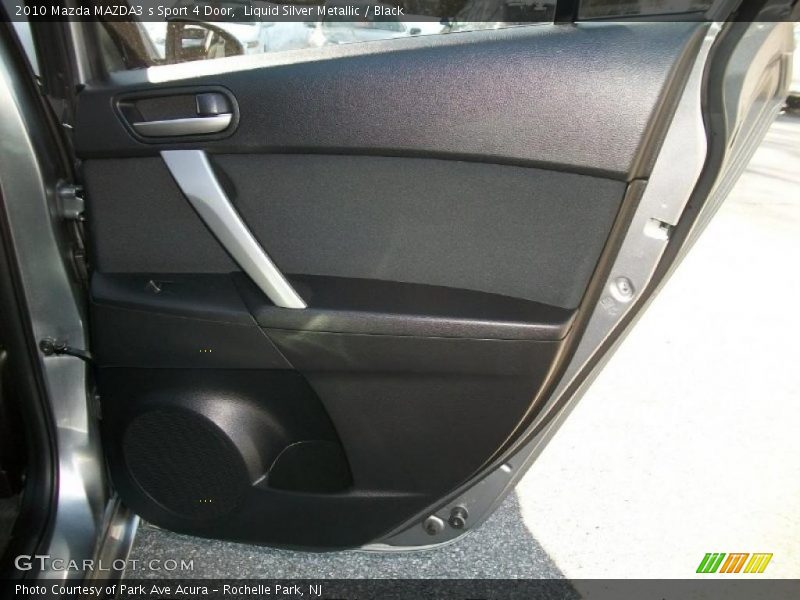 Liquid Silver Metallic / Black 2010 Mazda MAZDA3 s Sport 4 Door