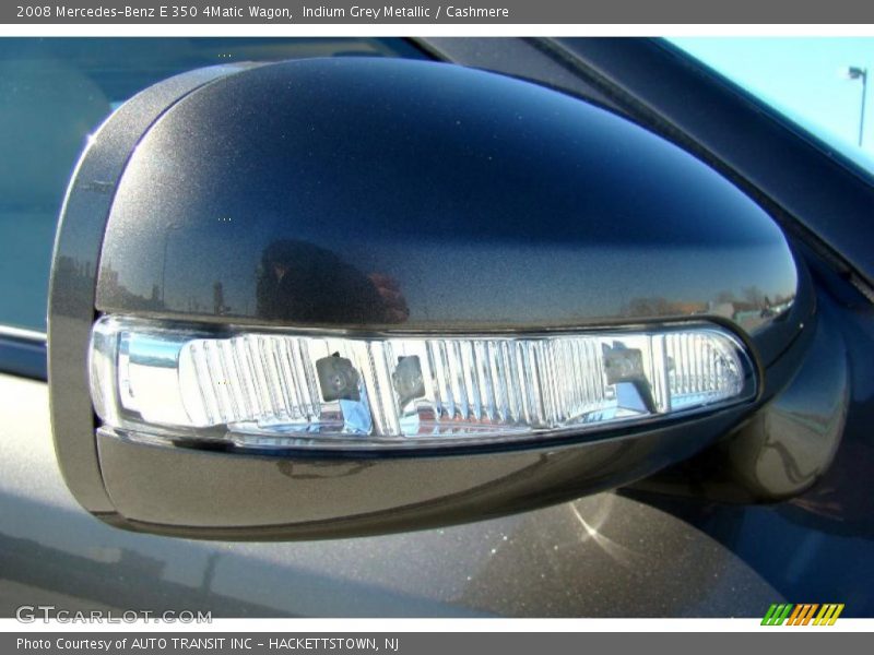 Indium Grey Metallic / Cashmere 2008 Mercedes-Benz E 350 4Matic Wagon