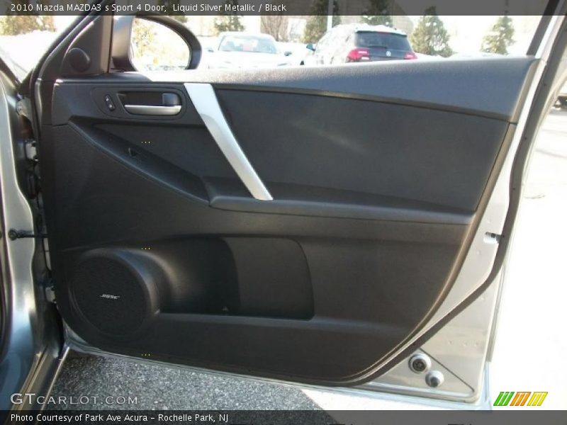 Liquid Silver Metallic / Black 2010 Mazda MAZDA3 s Sport 4 Door