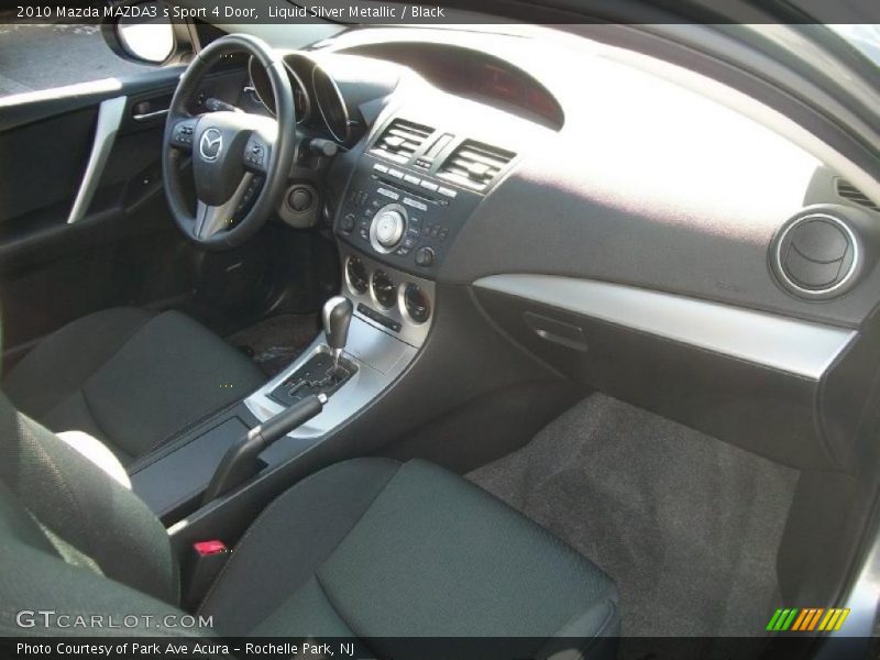 Liquid Silver Metallic / Black 2010 Mazda MAZDA3 s Sport 4 Door