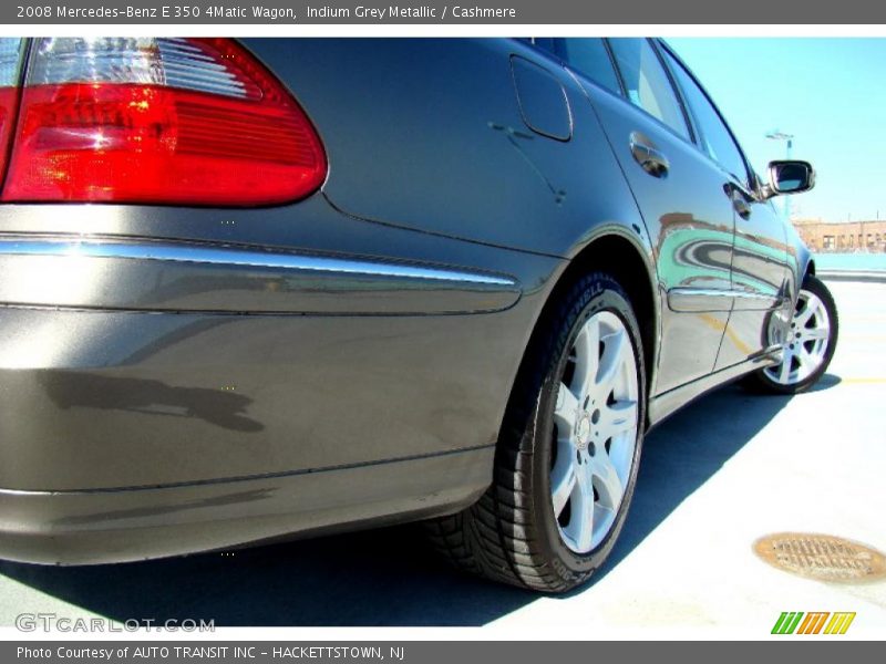 Indium Grey Metallic / Cashmere 2008 Mercedes-Benz E 350 4Matic Wagon