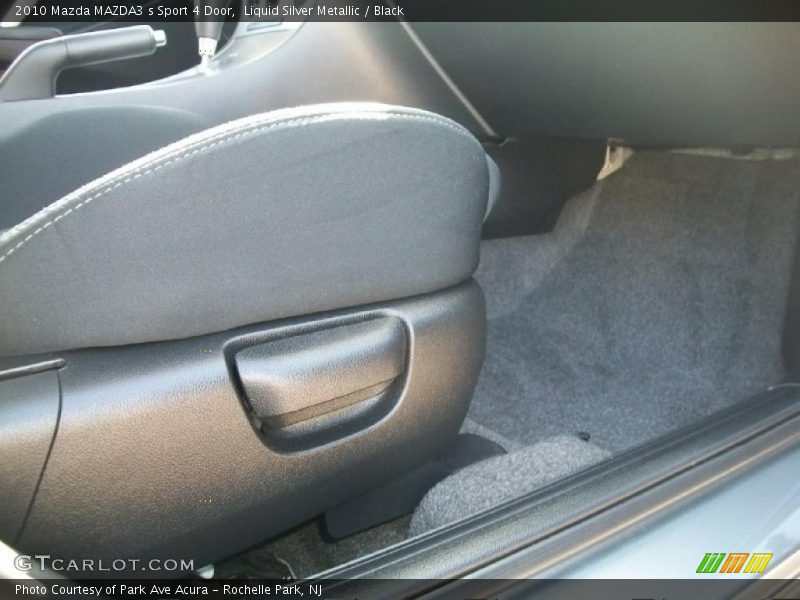 Liquid Silver Metallic / Black 2010 Mazda MAZDA3 s Sport 4 Door
