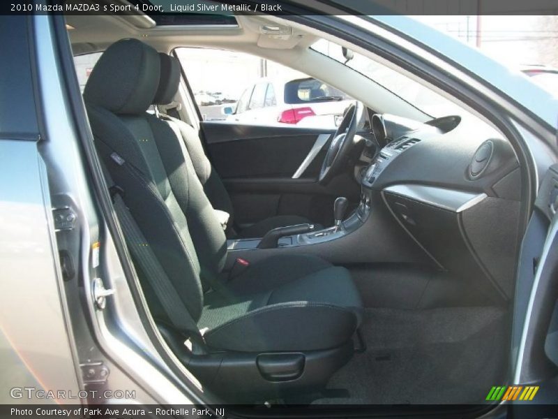 Liquid Silver Metallic / Black 2010 Mazda MAZDA3 s Sport 4 Door