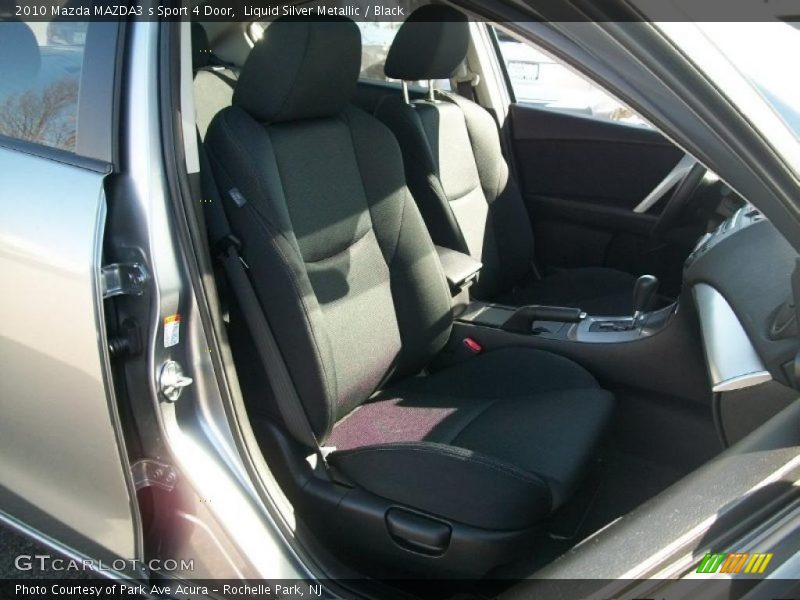 Liquid Silver Metallic / Black 2010 Mazda MAZDA3 s Sport 4 Door