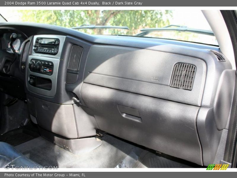 Black / Dark Slate Gray 2004 Dodge Ram 3500 Laramie Quad Cab 4x4 Dually