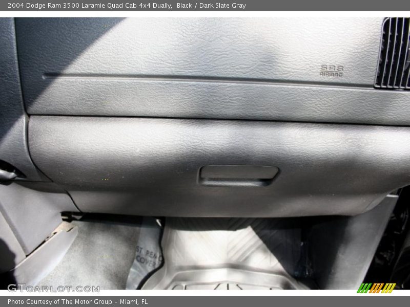 Black / Dark Slate Gray 2004 Dodge Ram 3500 Laramie Quad Cab 4x4 Dually