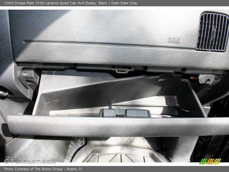 Black / Dark Slate Gray 2004 Dodge Ram 3500 Laramie Quad Cab 4x4 Dually