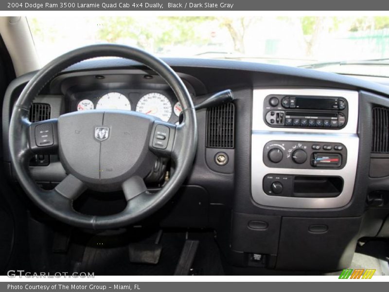 Dashboard of 2004 Ram 3500 Laramie Quad Cab 4x4 Dually