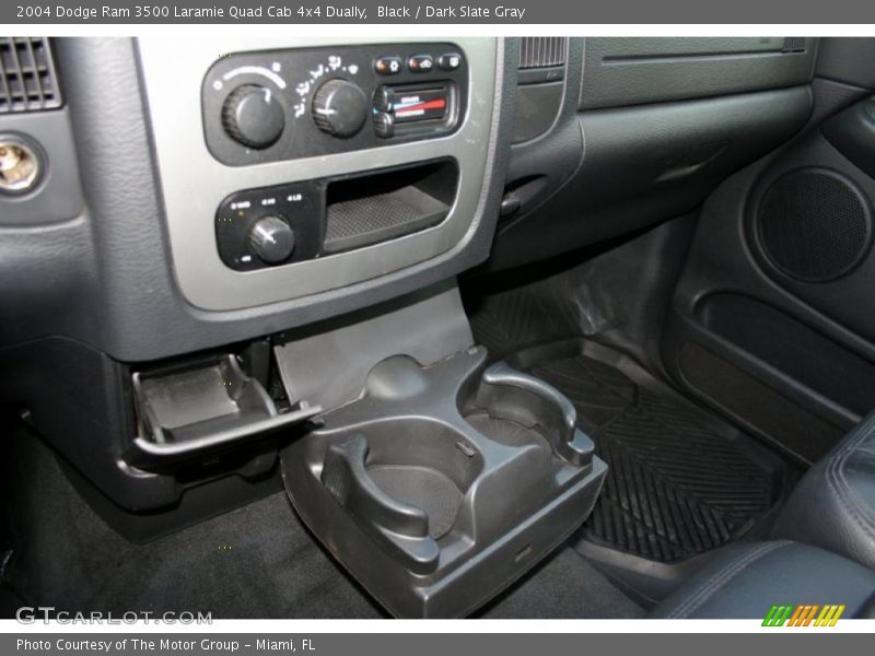 Black / Dark Slate Gray 2004 Dodge Ram 3500 Laramie Quad Cab 4x4 Dually