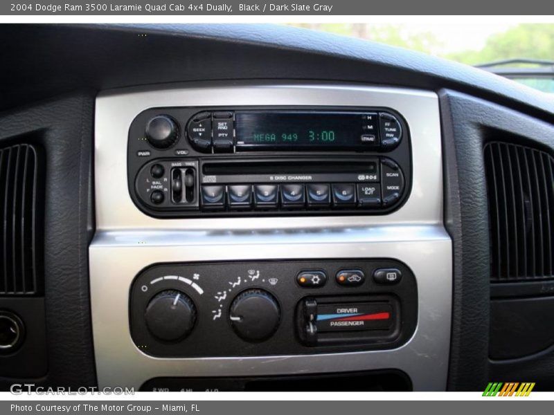 Controls of 2004 Ram 3500 Laramie Quad Cab 4x4 Dually