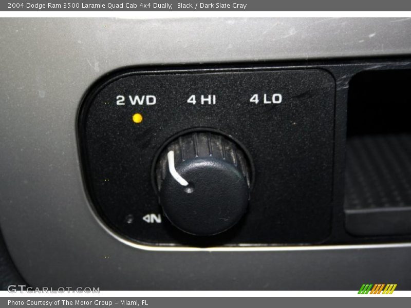 Controls of 2004 Ram 3500 Laramie Quad Cab 4x4 Dually