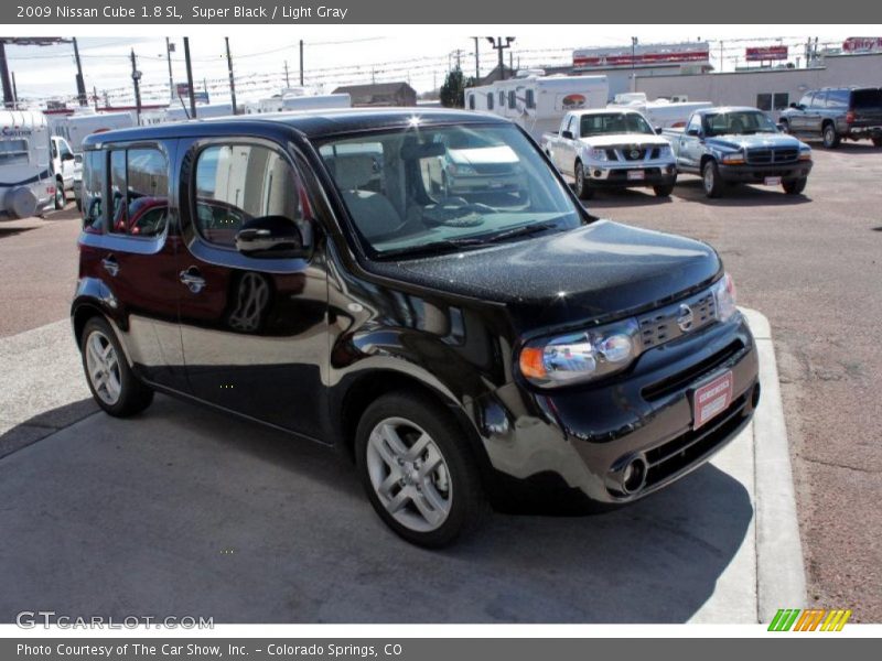 Super Black / Light Gray 2009 Nissan Cube 1.8 SL