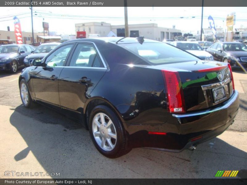Black Raven / Ebony 2009 Cadillac CTS 4 AWD Sedan