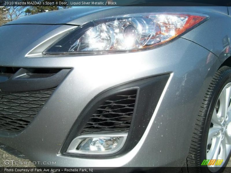 Liquid Silver Metallic / Black 2010 Mazda MAZDA3 s Sport 4 Door