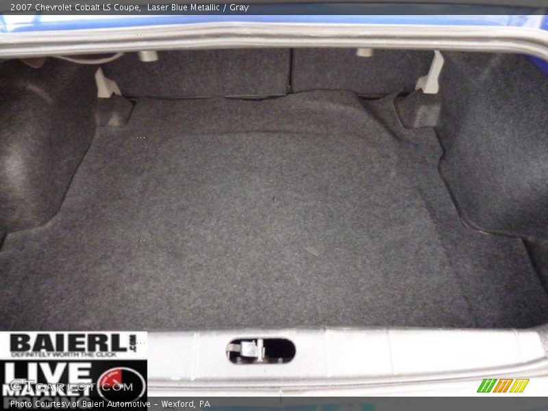 Laser Blue Metallic / Gray 2007 Chevrolet Cobalt LS Coupe