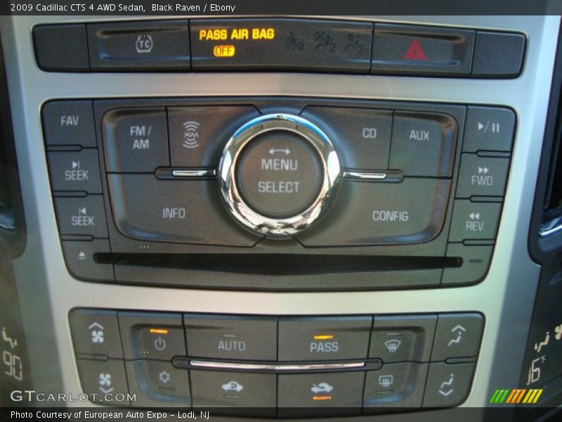 Black Raven / Ebony 2009 Cadillac CTS 4 AWD Sedan