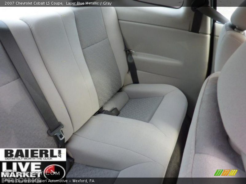 Laser Blue Metallic / Gray 2007 Chevrolet Cobalt LS Coupe