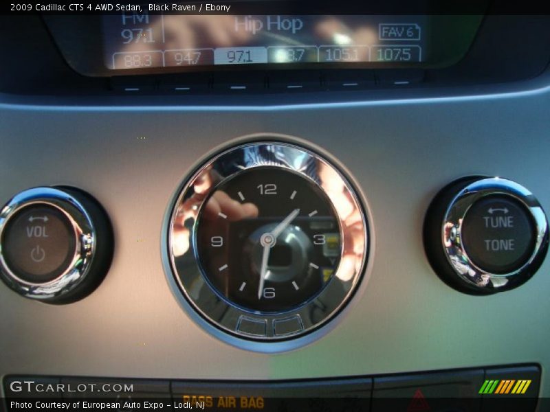 Black Raven / Ebony 2009 Cadillac CTS 4 AWD Sedan