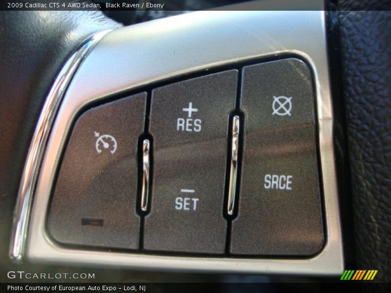 Black Raven / Ebony 2009 Cadillac CTS 4 AWD Sedan