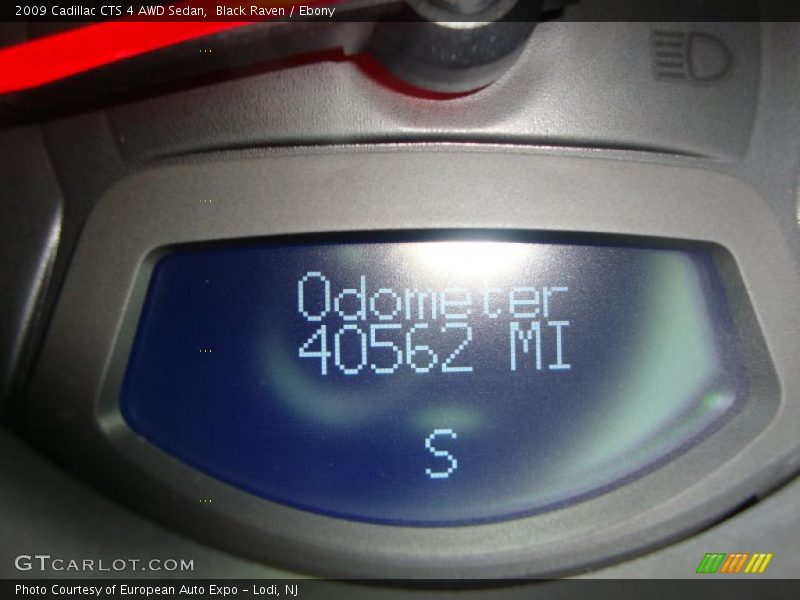 Black Raven / Ebony 2009 Cadillac CTS 4 AWD Sedan