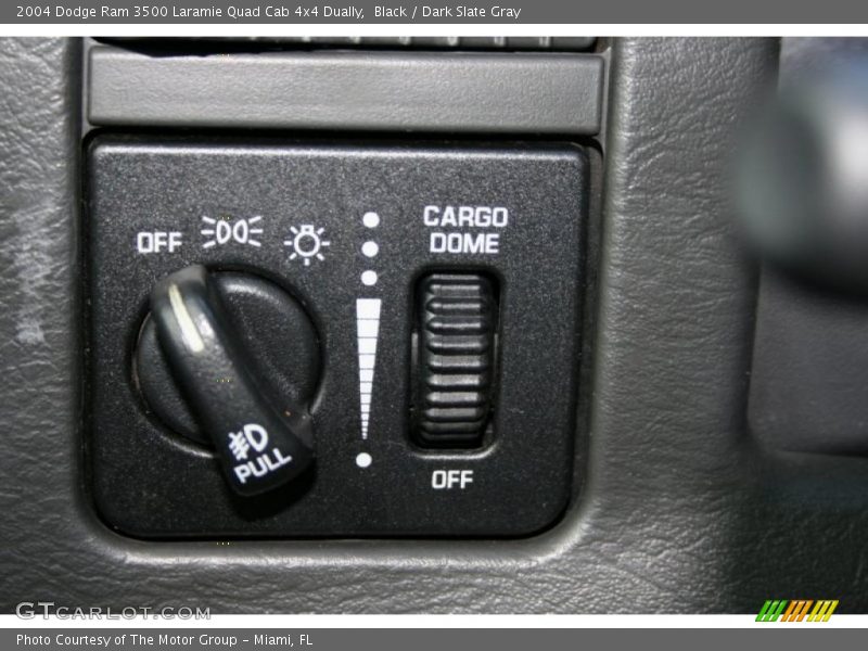 Controls of 2004 Ram 3500 Laramie Quad Cab 4x4 Dually