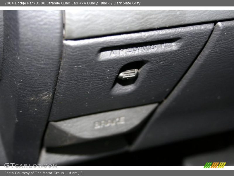 Black / Dark Slate Gray 2004 Dodge Ram 3500 Laramie Quad Cab 4x4 Dually
