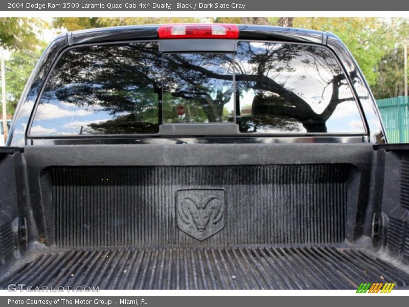 Black / Dark Slate Gray 2004 Dodge Ram 3500 Laramie Quad Cab 4x4 Dually