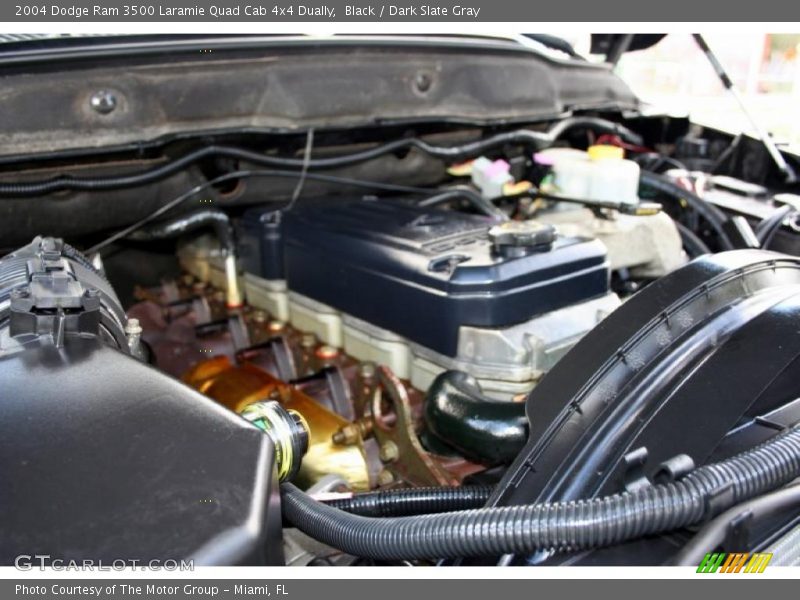  2004 Ram 3500 Laramie Quad Cab 4x4 Dually Engine - 5.9 Liter OHV 24-Valve Cummins Turbo Diesel Inline 6 Cylinder