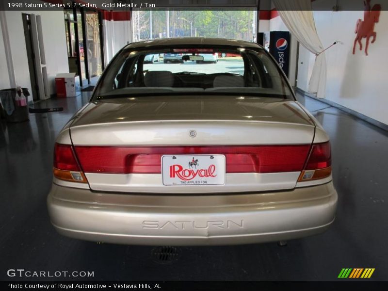 Gold Metallic / Tan 1998 Saturn S Series SL2 Sedan