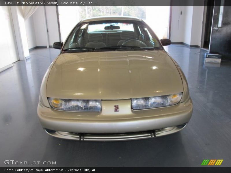 Gold Metallic / Tan 1998 Saturn S Series SL2 Sedan