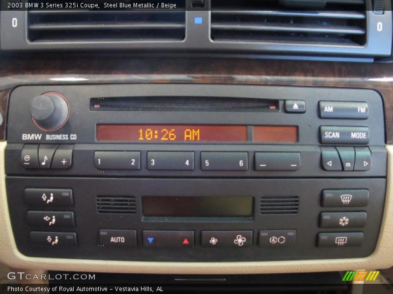Controls of 2003 3 Series 325i Coupe