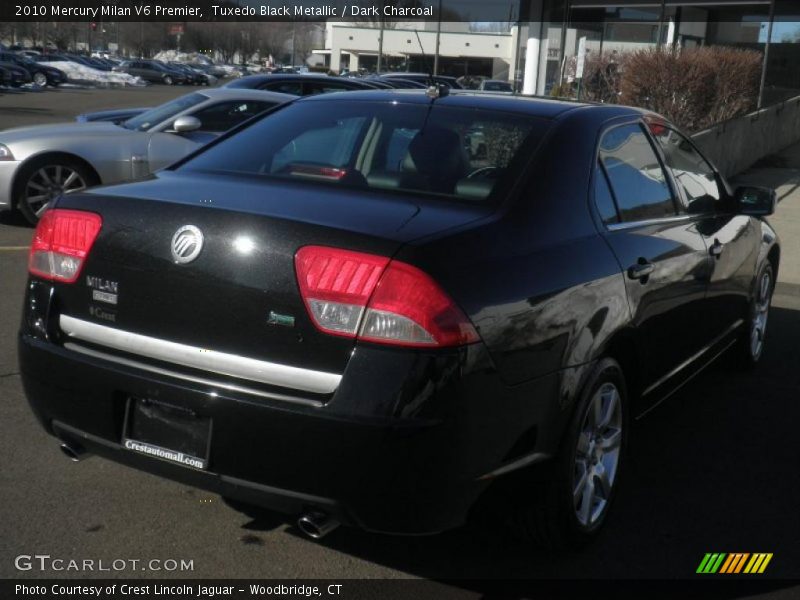 Tuxedo Black Metallic / Dark Charcoal 2010 Mercury Milan V6 Premier