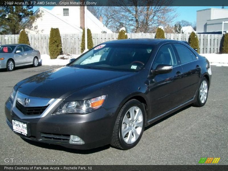 Front 3/4 View of 2009 RL 3.7 AWD Sedan