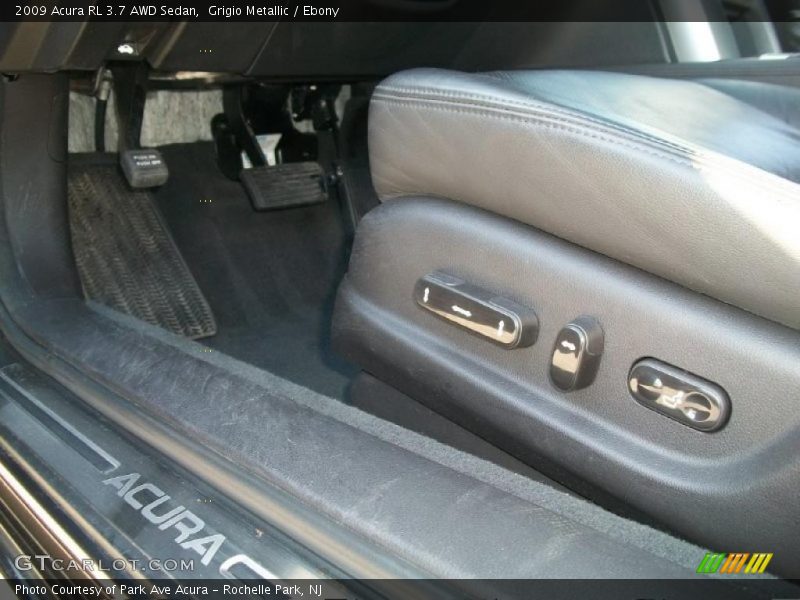 Grigio Metallic / Ebony 2009 Acura RL 3.7 AWD Sedan