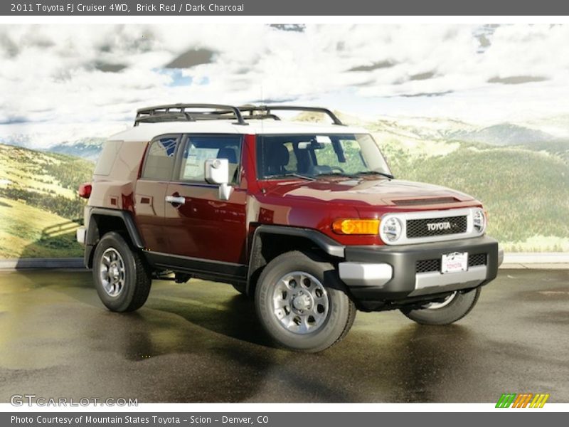 Brick Red / Dark Charcoal 2011 Toyota FJ Cruiser 4WD