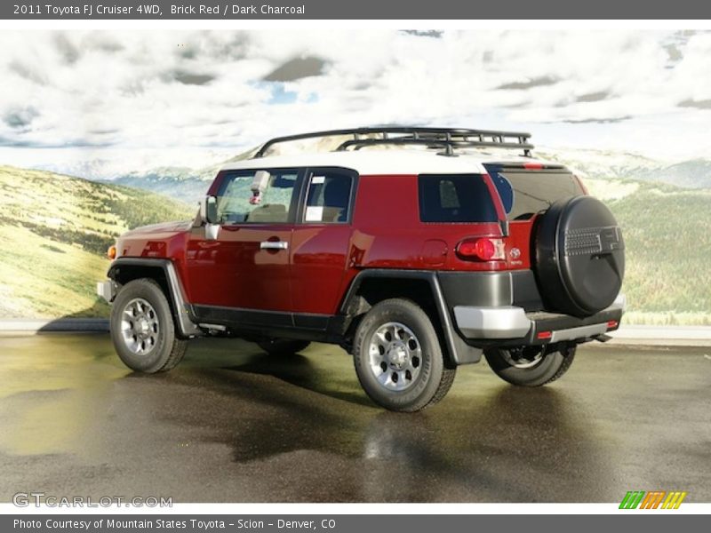 Brick Red / Dark Charcoal 2011 Toyota FJ Cruiser 4WD
