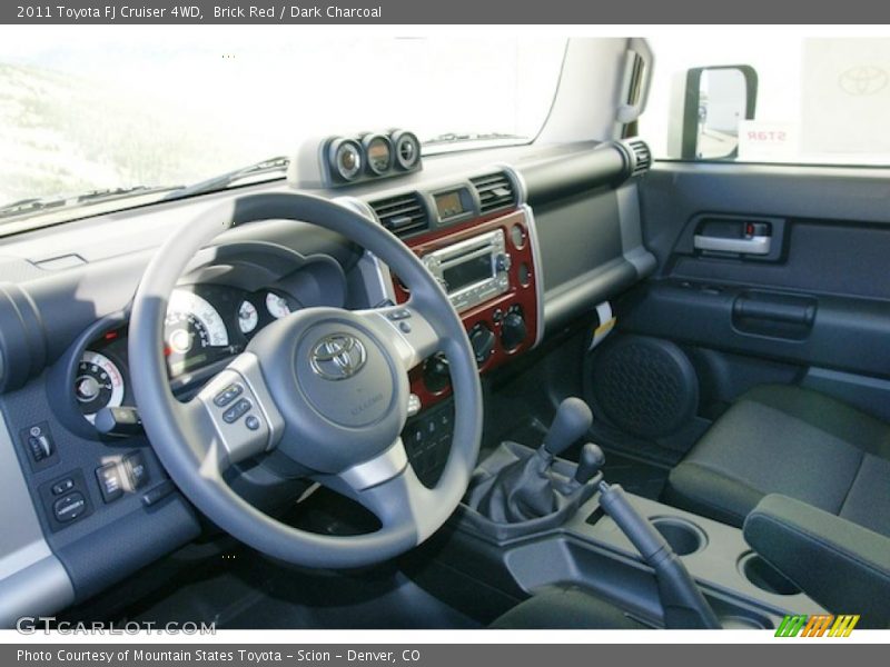 Brick Red / Dark Charcoal 2011 Toyota FJ Cruiser 4WD