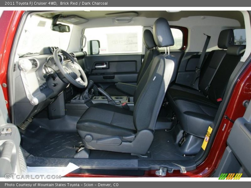 Brick Red / Dark Charcoal 2011 Toyota FJ Cruiser 4WD