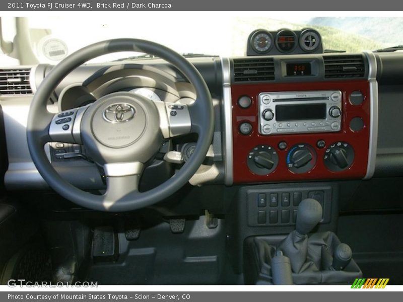 Brick Red / Dark Charcoal 2011 Toyota FJ Cruiser 4WD