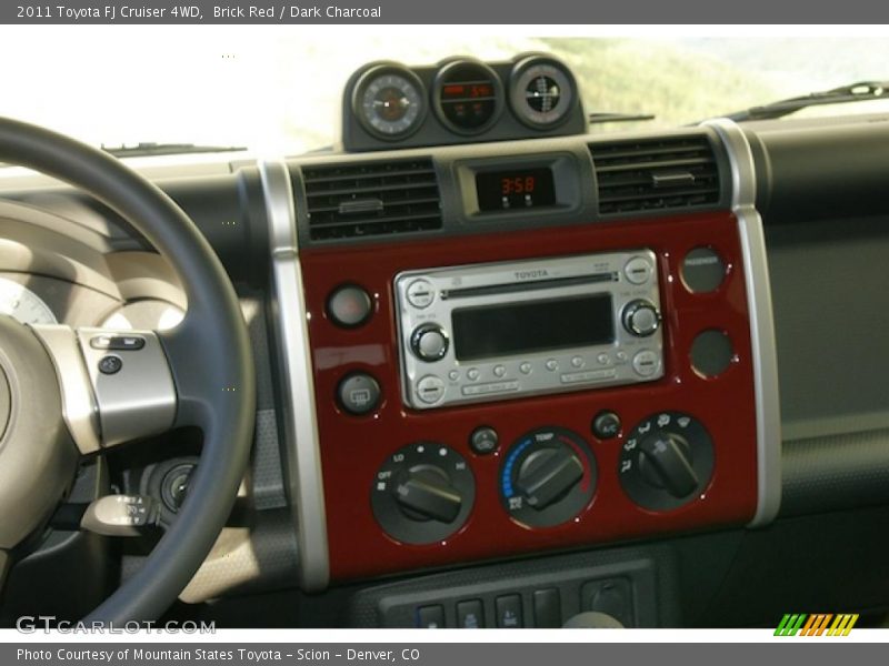 Brick Red / Dark Charcoal 2011 Toyota FJ Cruiser 4WD
