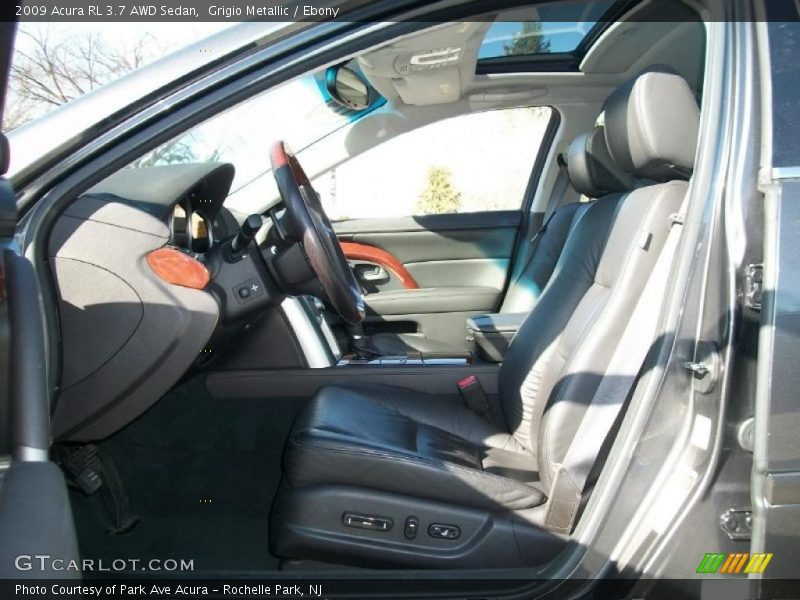  2009 RL 3.7 AWD Sedan Ebony Interior
