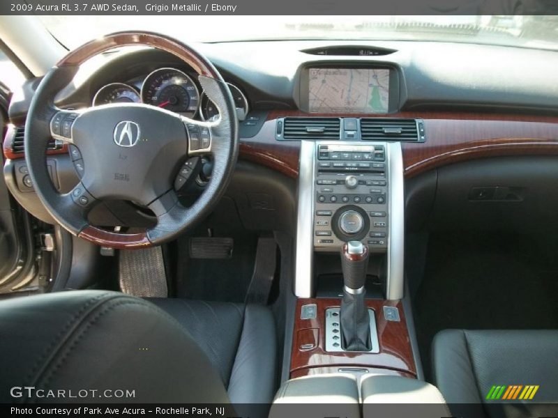 Dashboard of 2009 RL 3.7 AWD Sedan