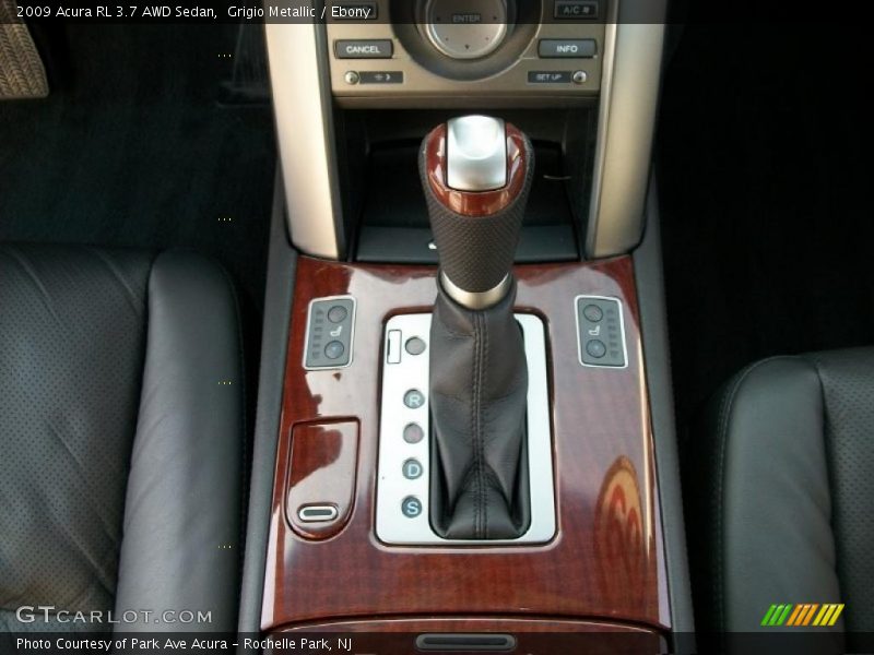  2009 RL 3.7 AWD Sedan 5 Speed Automatic Shifter