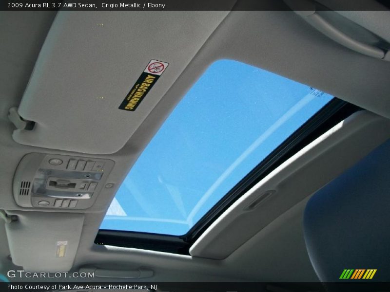 Grigio Metallic / Ebony 2009 Acura RL 3.7 AWD Sedan