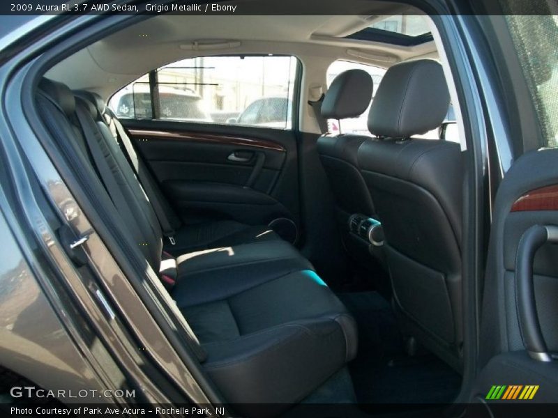 Grigio Metallic / Ebony 2009 Acura RL 3.7 AWD Sedan