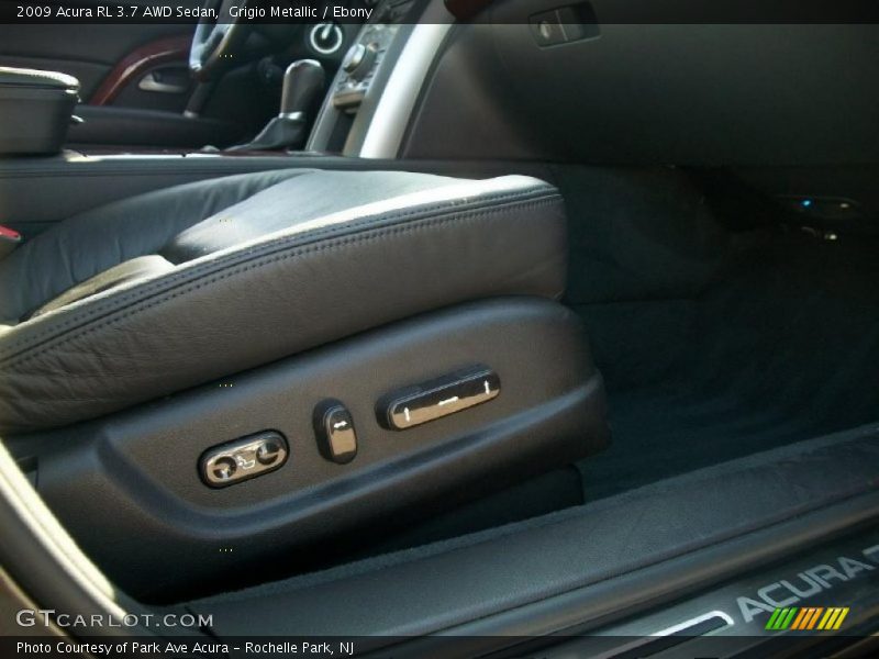 Grigio Metallic / Ebony 2009 Acura RL 3.7 AWD Sedan
