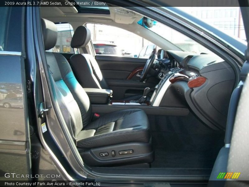 Grigio Metallic / Ebony 2009 Acura RL 3.7 AWD Sedan