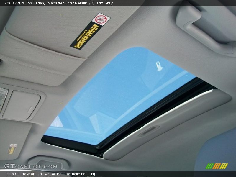 Alabaster Silver Metallic / Quartz Gray 2008 Acura TSX Sedan