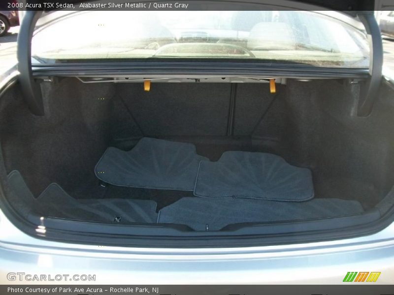 Alabaster Silver Metallic / Quartz Gray 2008 Acura TSX Sedan